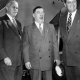 Paul R. Williams attends groundbreaking for a Pearl Harbor Memorial: Herald Examiner Collection, Los Angeles Public Library