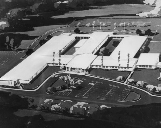 Rancho Los Amigos Respiratory Center, Downey, CA, 1953