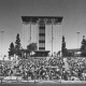 Woodrow Wilson High School, stadium: Courtesy of Los Angeles Public Library, Herald-Examiner Collection, Paul Chinn photographer, 1987. 