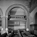 Interior Trinity Church, view of arch