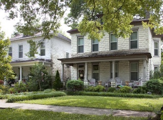 Two houses built from Sears catalog kits