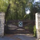 Stanwyck Residence, driveway entrance: Photographer Melissa Brown Bidermann, 2011. Courtesy of The Oakridge Estate Park.