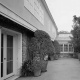 East side view from patio deck facing north: Library of Congress, Historic American Building Survey, Tavo Olmos, photographer, September 2005