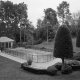 Pool and pool house view facing southwest: Library of Congress, Historic American Building Survey, Tavo Olmos, photographer, September 2005