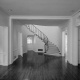 Entry hall view with staircase facing north: Library of Congress, Historic American Building Survey, Tavo Olmos, photographer, September 2005