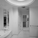 Master bathroom, hers, facing north: Library of Congress, Historic American Building Survey, Tavo Olmos, photographer, September 2005