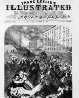 Frank Leslie's Illustrated Newspaper, October 28, 1871