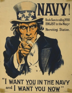 Navy! Uncle Sam is calling you