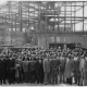 Under construction: Photograph courtesy of Golden State Mutual Insurance Co. archives.