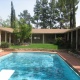 Craig/Harris Residence, pool area: Photograph by Charles J. Fisher, 2010