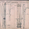Elevator patent drawing, National Archives