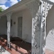 Luella Garvey Residence, Front entry, smaller duplex: Photographer, Sam Brackstone, 2010, Paul Revere Williams Project