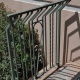 Loomis Manor, exterior ironwork detail: Photographer, Sam Brackstone, 2010, Paul Revere Williams Project