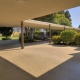 Marina del Rey Middle School, breezeway: Photographer David Horan, 2010, Paul Revere Williams Project