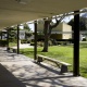 Marina del Rey Middle School, breezeway: Photograph, Chris Fitzgerald, 2010, Paul Revere Williams Project