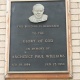 St. Jude Children's Research Hospital Plaque: Photographer: Lisa F. Abitz, 2010