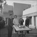 Williams at Hollyhock House 1965, Los Angeles Times Archive at UCLA