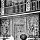 Seth Hart Residence, Holmby Hills, CA: front exterior detail, Arts & Decoration, vol 41, 1934, Associated Photographers