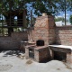 Tharpe Brinkerhoff House, courtyard patio: Photographer, Sam Brackstone, 2010, Paul Revere Williams Project