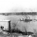 Frisco Bridge under construction