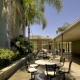 Marina del Rey Middle School, lunch tables: Photograph David Horan, 2010, Paul Revere Williams Project