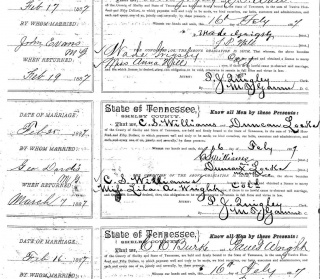 Parent's Marriage Certificate