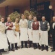 Alfred Konig and wait staff, no date: Photograph courtesy of Peter Konig