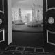 Arrowhead Springs Hotel, Lobby, 1940: Photographer: Maynard L. Parker, The Huntington Library, San Marino, California