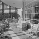 Arrowhead Springs Hotel, Sunroom, 1940: Photographer: Maynard L. Parker, The Huntington Library, San Marino, California
