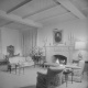 Residence, Mr. and Mrs. Clyde Russell Burr, Living room: Photographer: Maynard L. Parker, The Huntington Library, San Marino, California