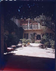 Residence, Mr. and Mrs. Clyde Russell Burr, Exterior: Photographer: Maynard L. Parker, The Huntington Library, San Marino, California