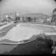 Residence, Dave Chasen, Exterior and Swimming pool: Photographer: Maynard L. Parker, The Huntington Library, San Marino, California