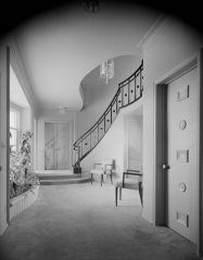 Residence, Aaron Lilien, Interior, circa 1946: Photographer: Maynard L. Parker, The Huntington Library, San Marino, California
