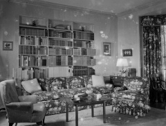 Tyrone Power Residence, Interior: Photographer: Maynard L. Parker, The Huntington Library, San Marino, California