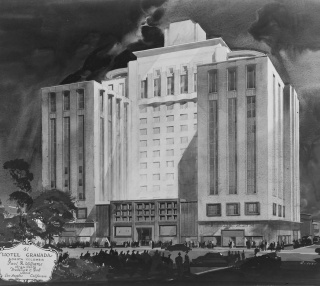 Sketch of Hotel Nutibara