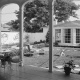 Bill (Bojangles) Robinson Residence, outdoor living space: Photographer: Maynard L. Parker, The Huntington Library, San Marino, California