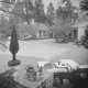 Residence, John Landis, swimming pool, 1961: Photographer: Maynard L. Parker, The Huntington Library, San Marino, California