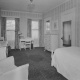 Beverly Hills Hotel, Guest room (before), 1940s: Photographer: Maynard L. Parker, The Huntington Library, San Marino, California