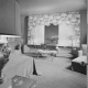 Beverly Hills Hotel, Cottage 5, Bedroom, 1940s: Photographer: Maynard L. Parker, The Huntington Library, San Marino, California