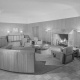 Roosevelt Naval Base, Lounge, 1944: Photographer: Maynard L. Parker, The Huntington Library, San Marino, California