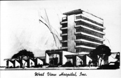 West View Hospital, Inc: Rendering by Paul Williams in the “Negro’s Who’s Who of California,” 1948.